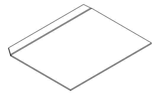ALU PLATE BEFORE KINGPIN PLATE - KC800