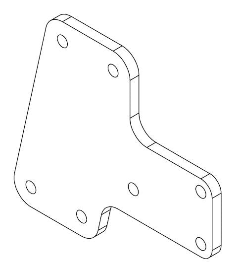 BRACKET FOR VALVE LACV-IC (FOR OPTI-TURN AND LIFTA