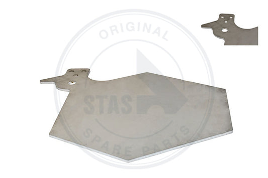 ZESKANTIGE GLIJPLAAT