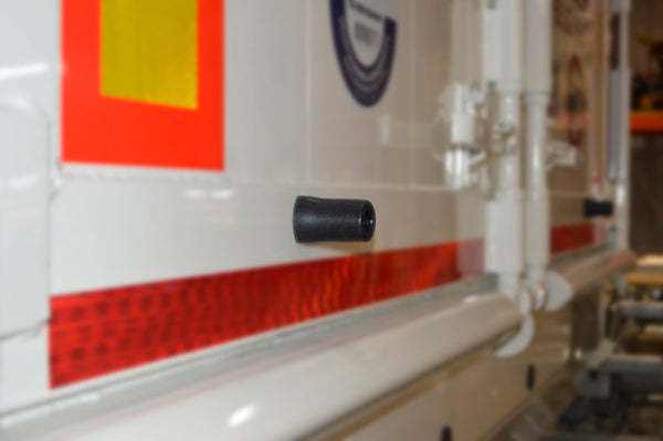 ROUND RUBBER BUFFER (UNIVERSAL + BARN DOOR) -  H 6