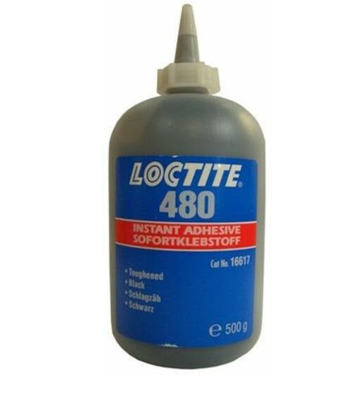 LOCTITE 480 CIANOAKRILÁT RAGASZTÓ 1K FEKETE - 5 DOMBOS