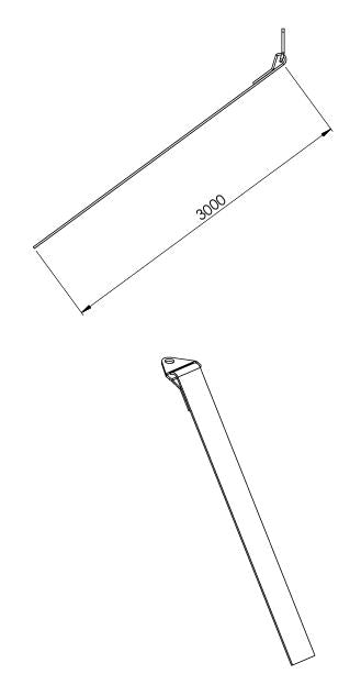 PES. SJORB. 50MM GREEN LENGTH 3000MM D-RING FOR BO