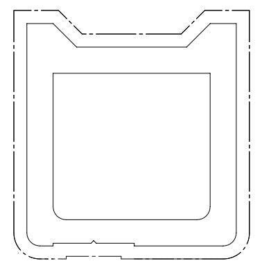 VÍZSZINTES ABLAKPROFIL DWADHOZ L = 4820 MM -0