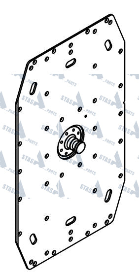FE KING PIN PLATE VC1300 + VC1400 KC=650, 933, 145