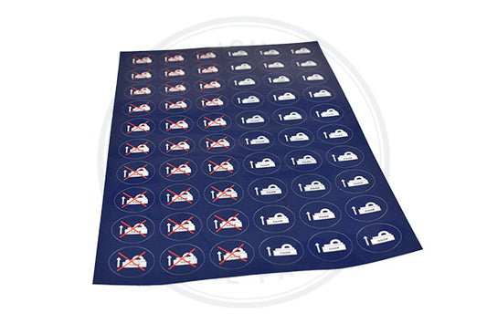 1 PAGE = 30 X AUTOMATIC BAG ON STICKER + 30 X AUTO