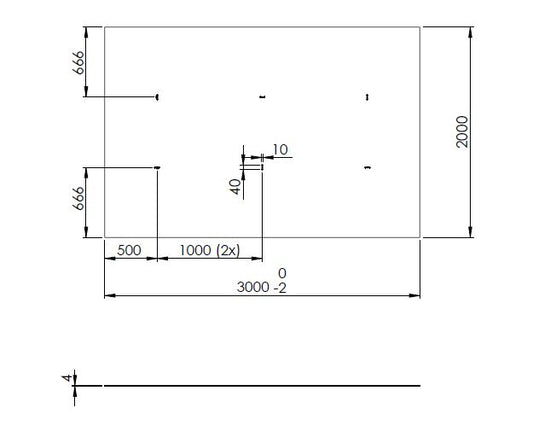 1X KOPÓLEMEZ (3000X2000) X4MM