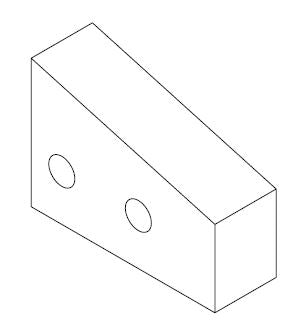 FLAT STEEL FOR DOUBLE HINGE DOOR