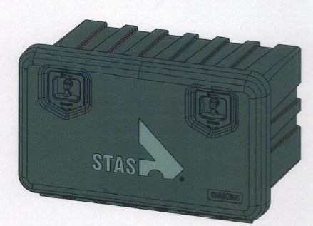 ARKA 800, TOOLBOX IN PP (858X522X500) WITH LOGO ST