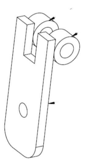 SUPPORT TO FIT  THE CABLE
