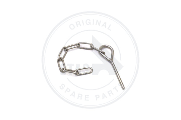 PIN + CHAIN - LOCK HOLDER REAR DOOR / SPRING STAIN