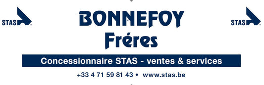 TÁNYÉR "BONNEFOY FRÉRES" STAS KERESKEDŐ