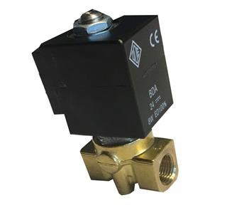 2/2 WAY SOLENOID VALVE F-F 24V DN3 WITH GASKET