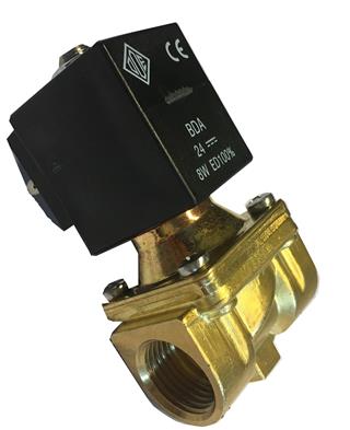ELEKTROMOS SZELEP 2/2 UTAS MÁGNESSZELEP F-F 24V CC