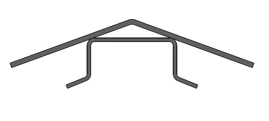 STEEL FLOOR PROFILE 4MM 10.0'' V9 13.100MM INCLUDI